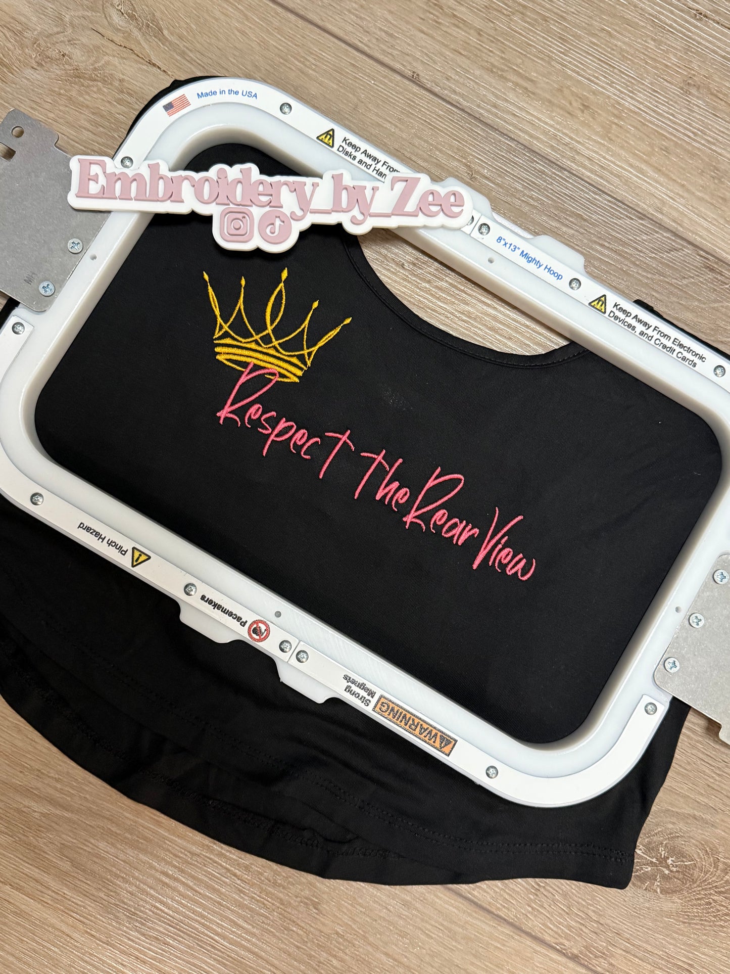 Respect the Rear View Tee | Back Day Gym Shirt | Women’s Fitness Statement Tee