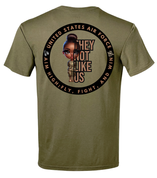 They Not Like US Air Force Uniform (OCP) Shirt