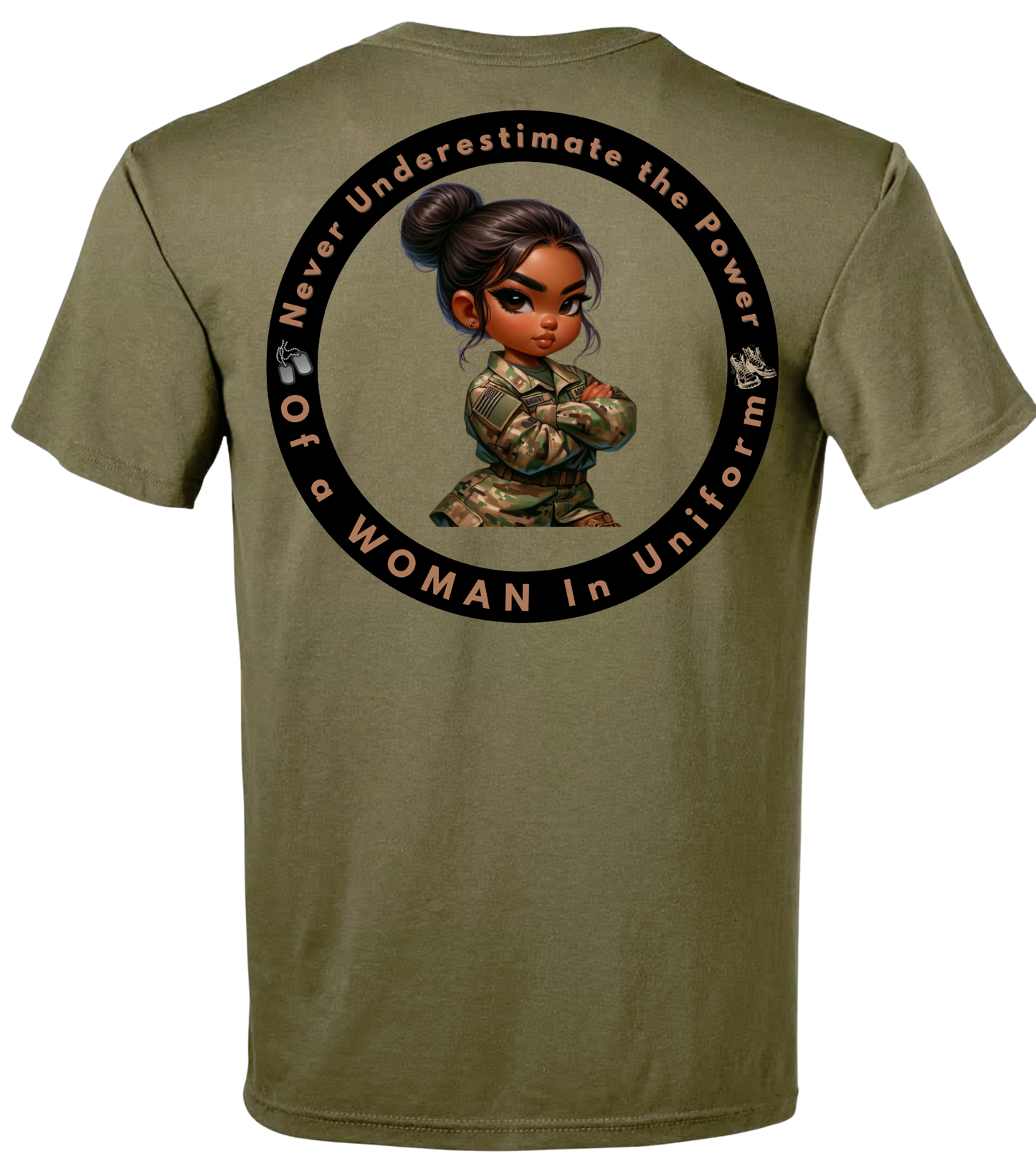 Never Underestimate the Power of a WOMAN in Uniform