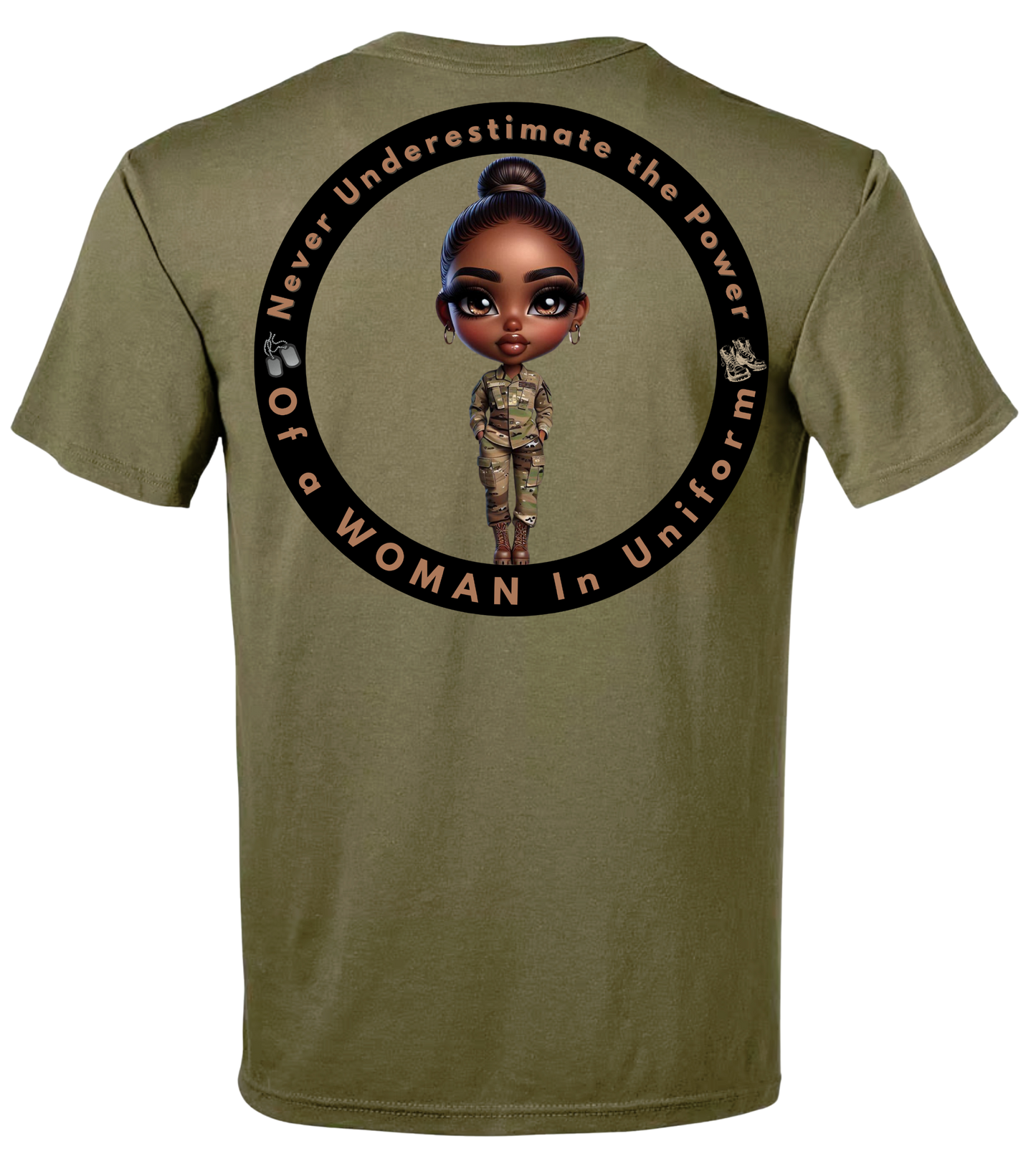 Never Underestimate the Power of a WOMAN in Uniform