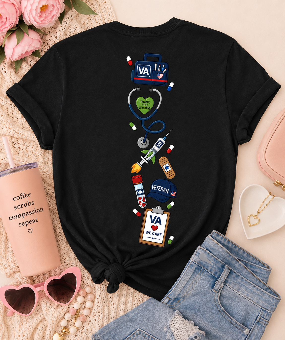 VA Nurse Story Shirt – Veterans Affairs Nurse Graphic Tee