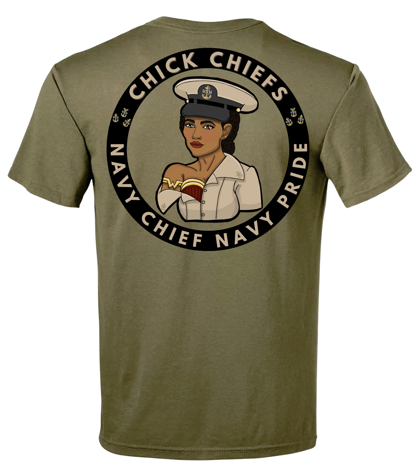 Chick Chief Uniform Shirts (Olive Green)