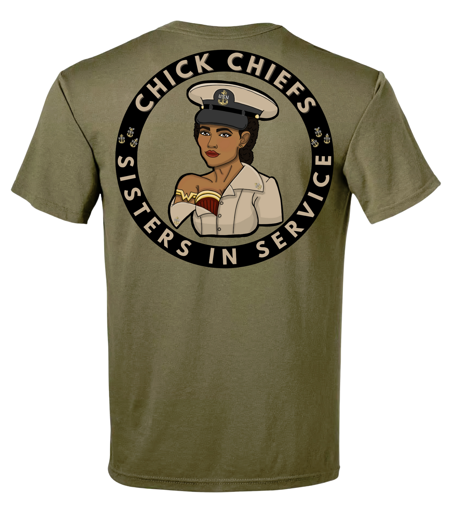 Chick Chief Uniform Shirts (Olive Green)