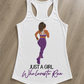 Just a Girl Who Loves to Run™ Racerback Tank