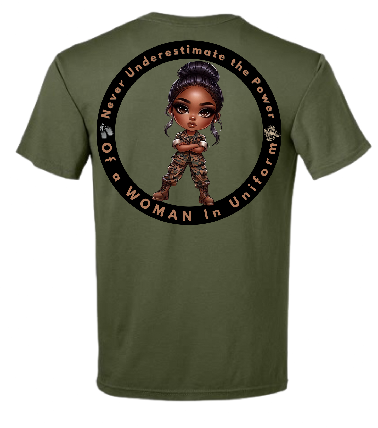 Never Underestimate the Power of a WOMAN in Uniform