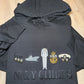 Navy Chiefs Custom Embroidered Sweatshirt
