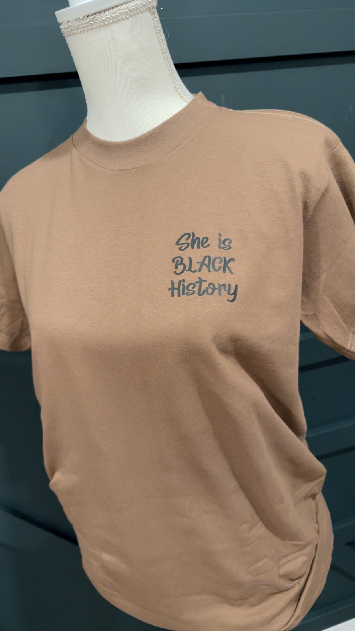 Standing on Strength of those who came before me Military Uniform Shirt