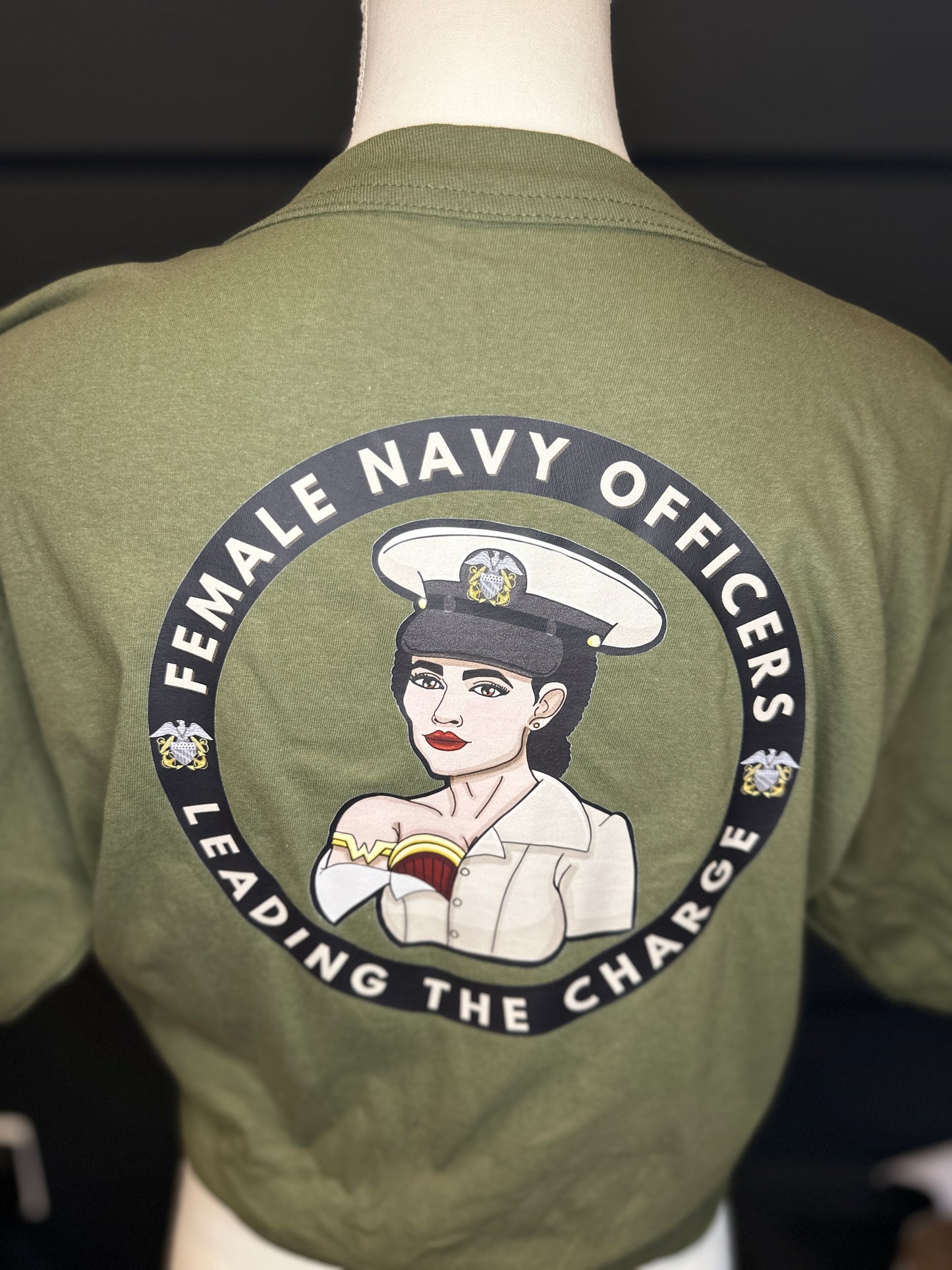 Female Navy Officers Uniform Shirt (Green)