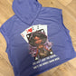 Queen Playing Card Hooded Workout Tee