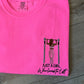 Just A Girl Who Loves to Lift Tee | Pink Gym Shirt | Women’s Fitness Embroidered Tee