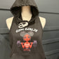 Gym Girlie Open Back Hoodie Tank