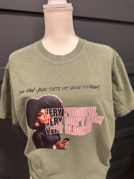 Very Blocked Comfort Colors T-shirt